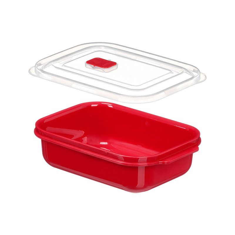 SCATOLA ROSSA MICROONDE APERTURA 1,3L