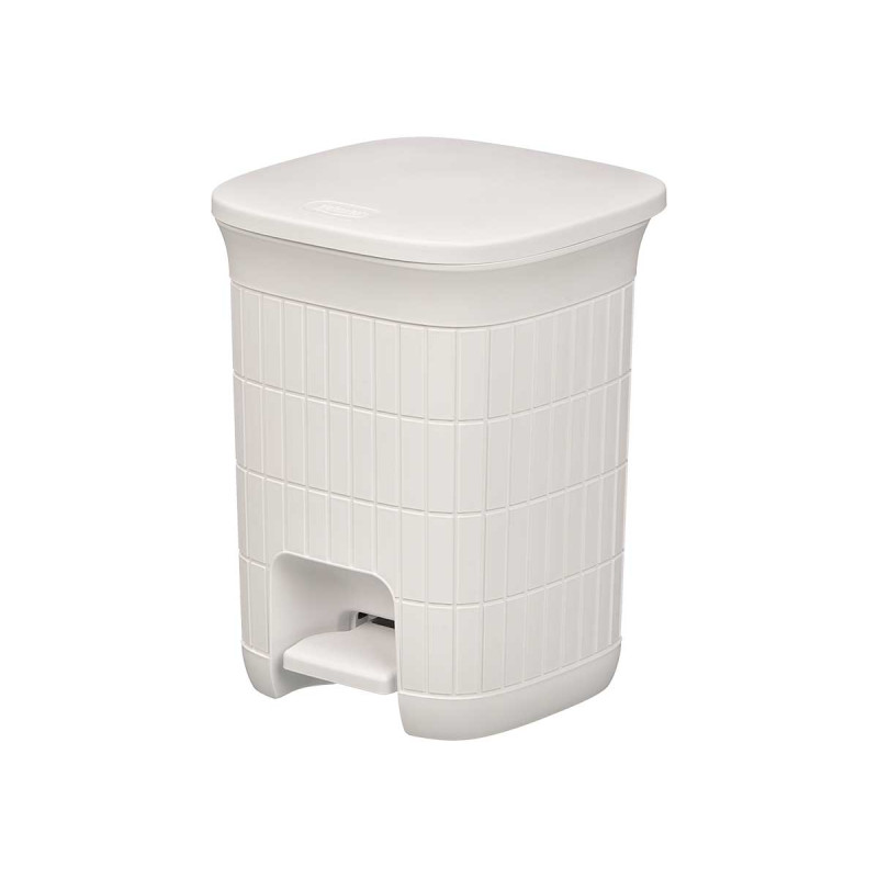 POUBELLE DOMUS PETITE BLANCHE 6L