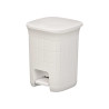 POUBELLE DOMUS PETITE BLANCHE 6L