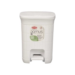SMALL 6L WHITE DOMUS WASTEPAPER BASKET