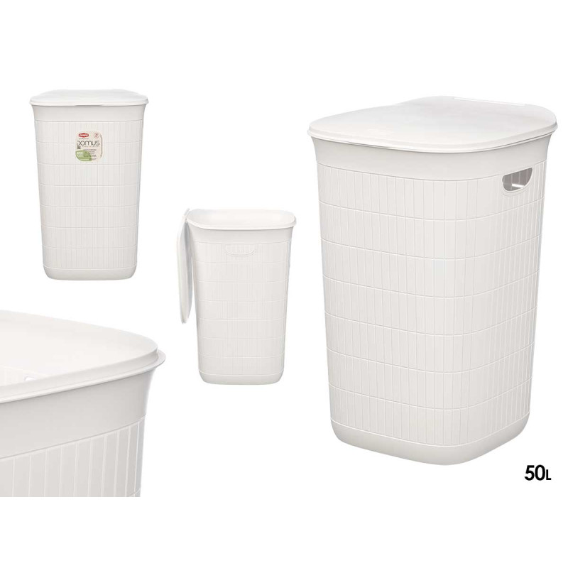 PORTABIANCHERIA BIANCO DOMUS 50L