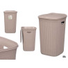 CESTO ROUPA GREIGE DOMUS 50L