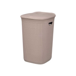 CESTO ROUPA GREIGE DOMUS 50L