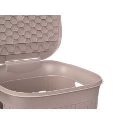GREIGE LAUNDRY BASKET DOMUS 50L