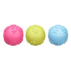 BOLA SILICONE PATA 5,5CM SORT 3
