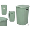 CESTO ROUPA VERDE MENTA DOMUS 50L