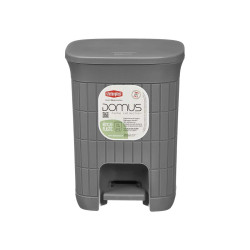 SMALL 6L BLUE GREY DOMUS WASTEPAPER BASKET