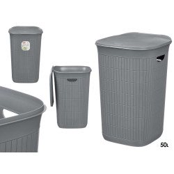 PORTABIANCHERIA GRIGIO BLU DOMUS 50L