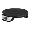 CREPERA ACERO NEGRA 1200W
