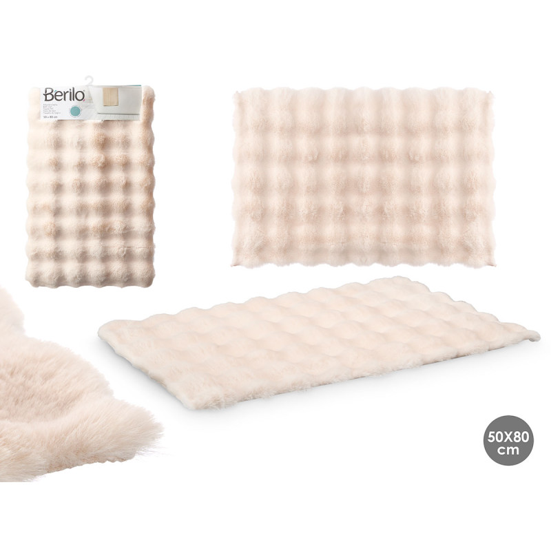 TAPIS DE BAIN BLANC
