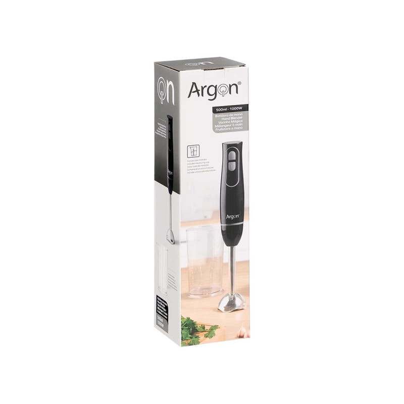 VERRE BLENDER NOIR GRIS 1000W
