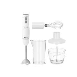 SET BLENDER AND ACCESSORIES WHITE GREY 1000W