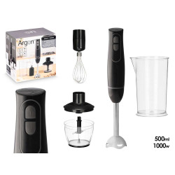 SET BATTITORE ACCESSORI NERO GRIGIO 1000W