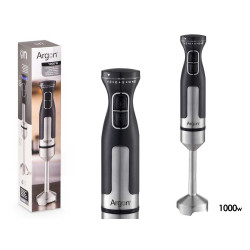 BATIDORA ACERO NEGRA 1000W