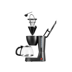 CAFETERA VASO FILTRO 12 TAZAS 750W 1,2L