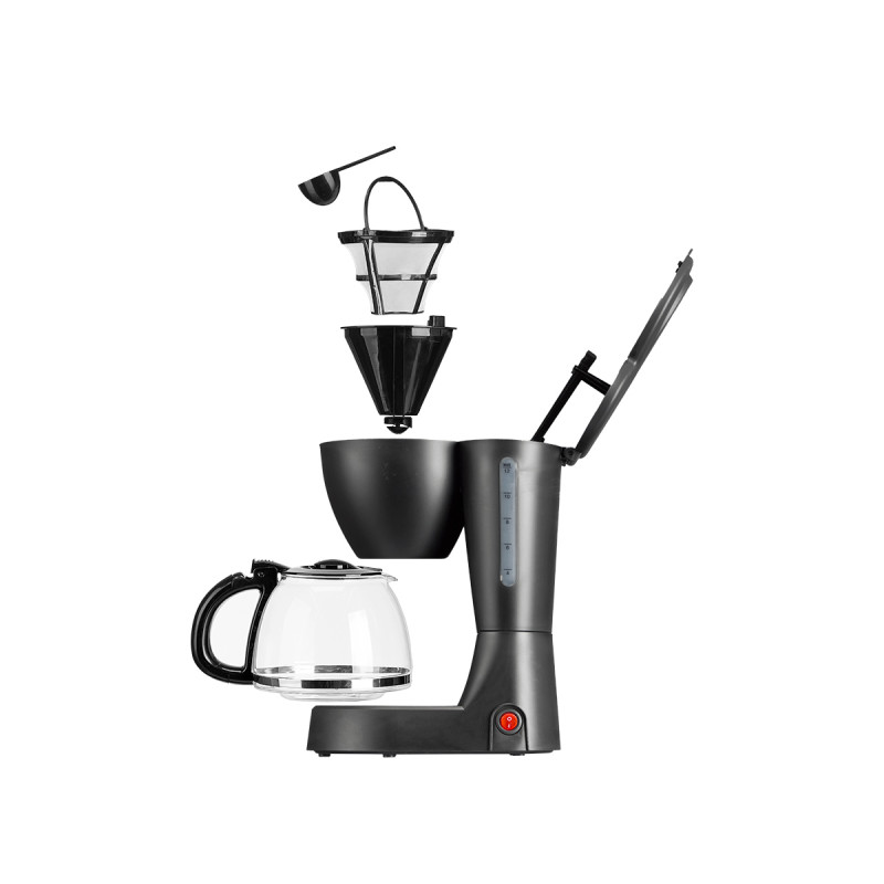 CAFETEIRA COM FILTRO 12 CHÁVENAS 750W 1,2L