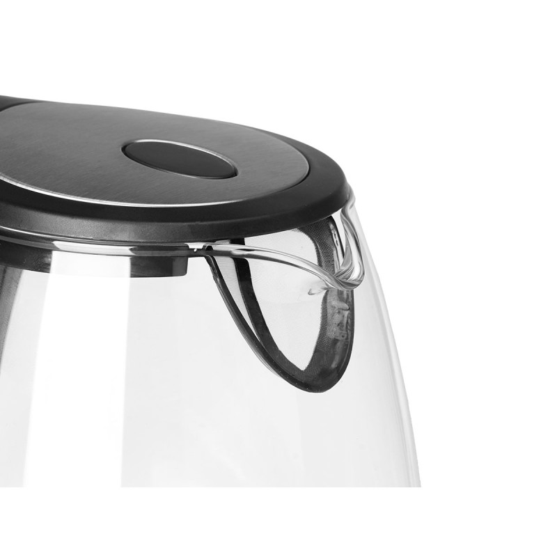 JARRO ELETRICO VIDRO AÇO INOX 2000W 1,8L