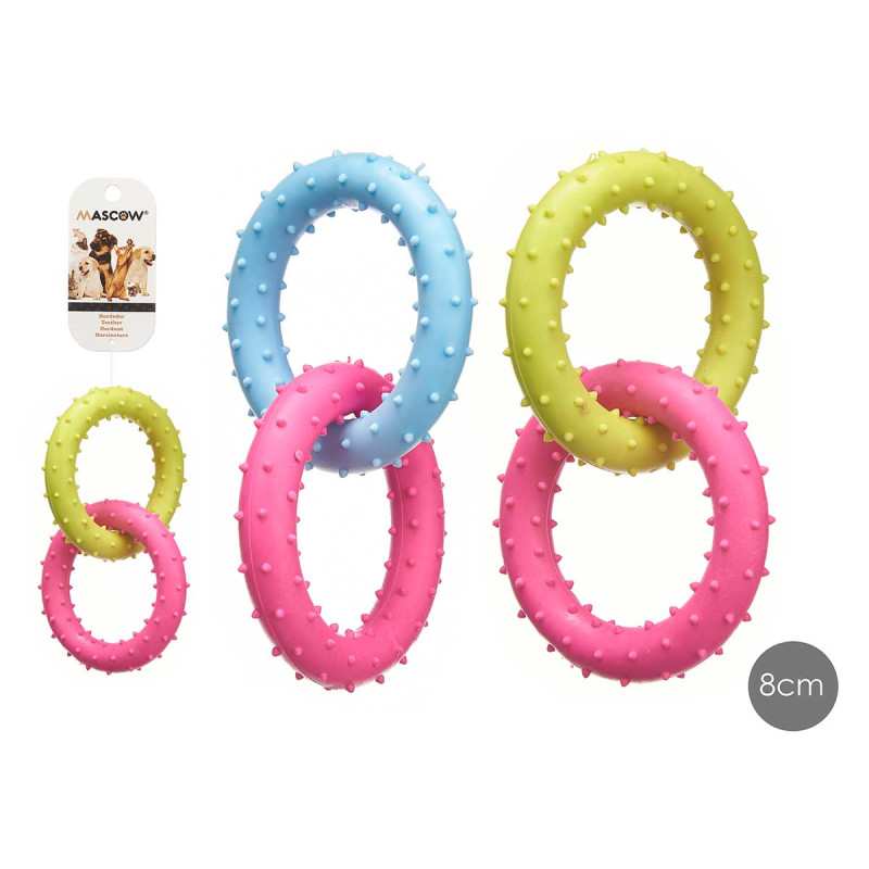 2 ANELLI SILICONE 8 CM ASS 3