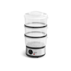 VAPORERA 3 NIVELES ACERO 500W 2,5L