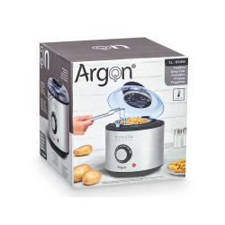 FRITEUSE RONDE ACIER 950W 1000ML