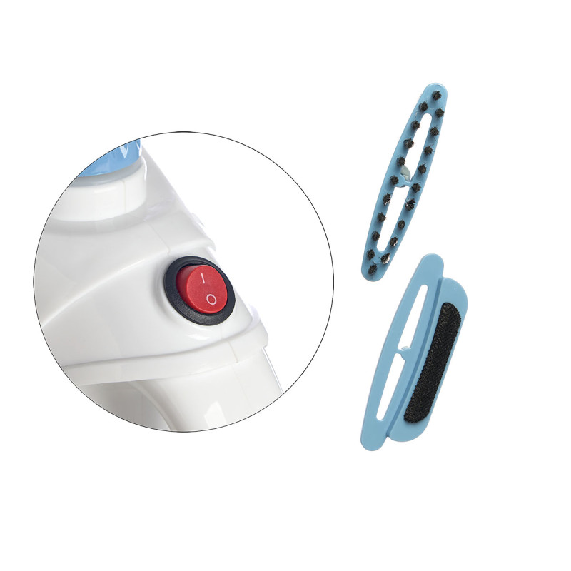 STEAM IRON WITH HANDLE BLUE 160ML