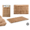 TAPIS DE BAIN BRUN