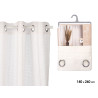 CORTINA BLANCA RELIEVE