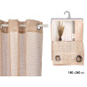 CORTINA BEIGE RELIEVE