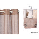 RIDEAU BRUN RELIEF