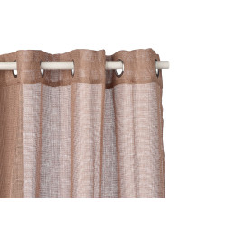 CORTINA MARRON RELIEVE