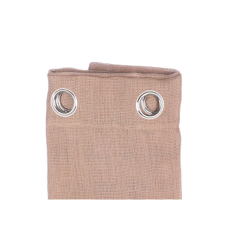 CORTINA MARRON RELIEVE