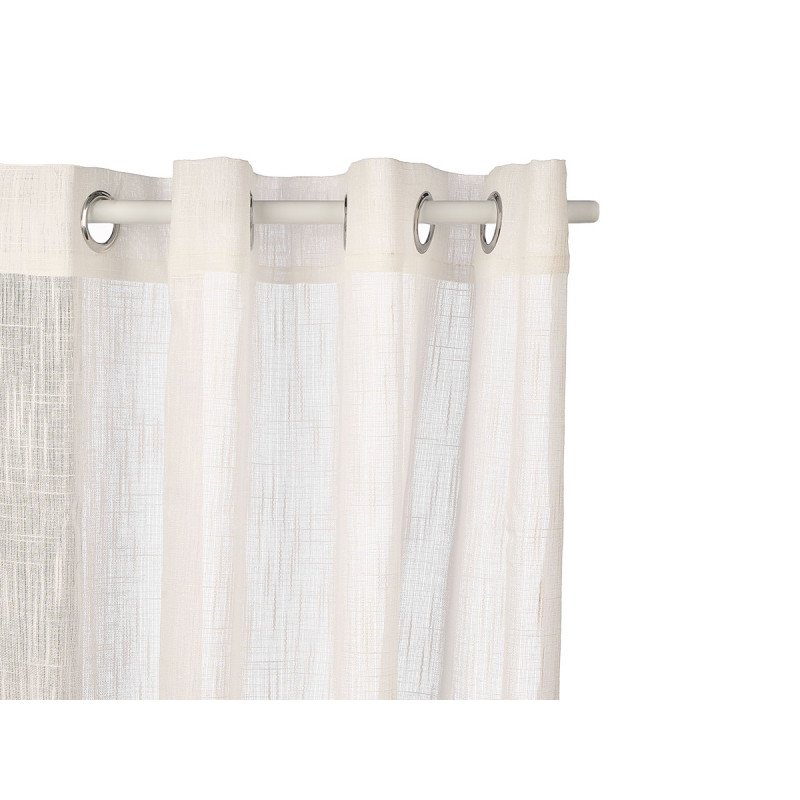 WHITE CURTAIN STRIPES