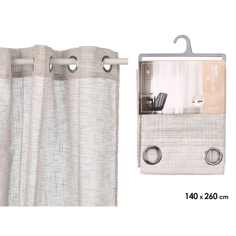 GREY CURTAIN STRIPES