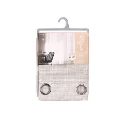 GREY CURTAIN STRIPES