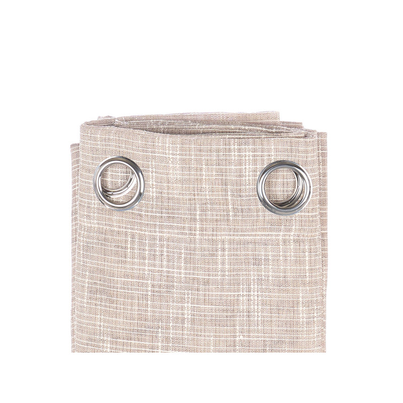 BROWN CURTAIN STRIPES