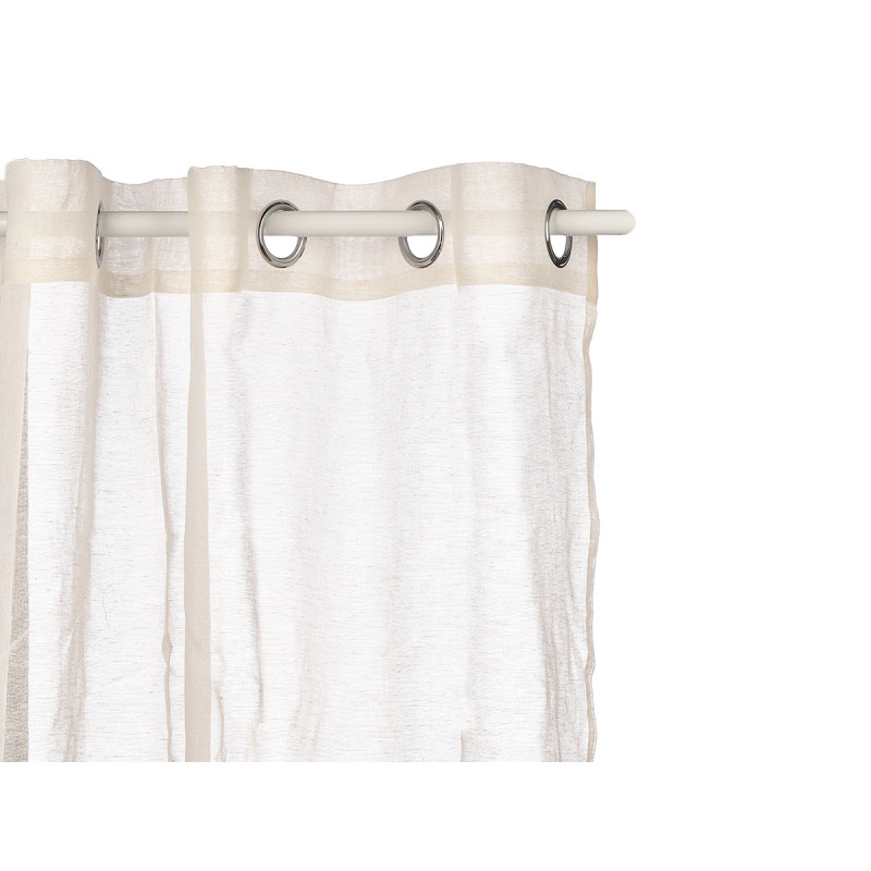 RIDEAU BLANC TRANSPARENT