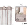 GREY CURTAIN TRANSPARENT 