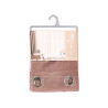 CORTINA MARRON RAYAS HORIZONTALES