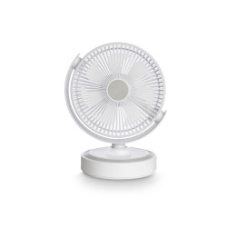 VENTILATEUR DE TABLE USB 10W BLANC