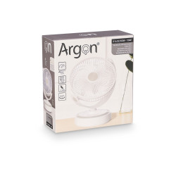 VENTILADOR SOBREMESA USB 10W BLANCO