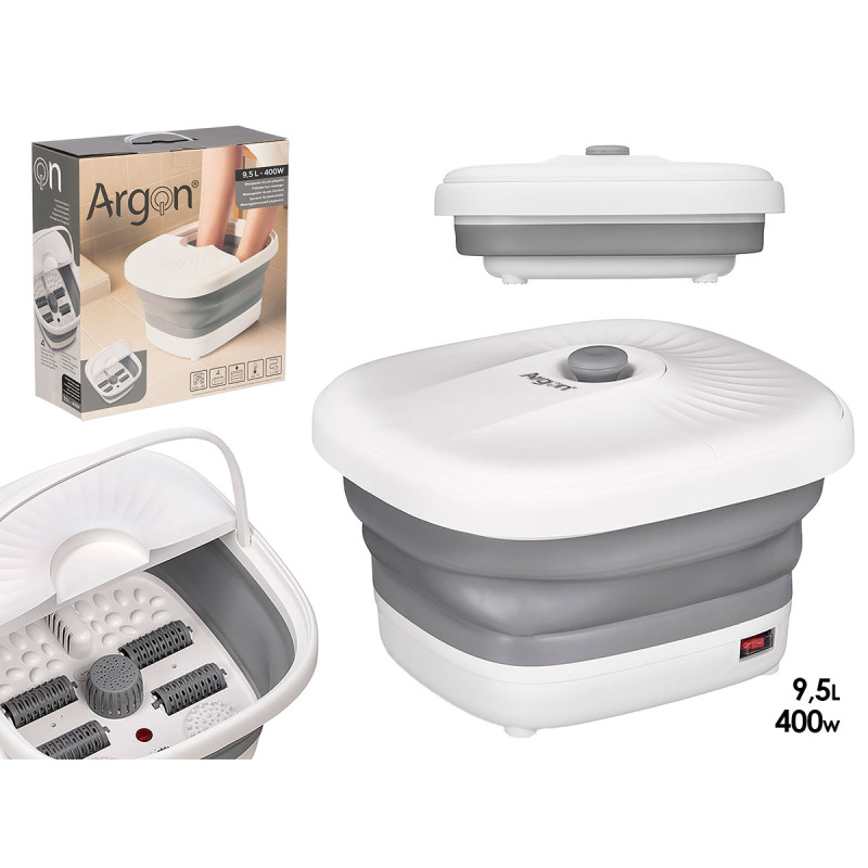 MASAJEADOR PIES PLEGABLE SILICONA 9,5L 400W