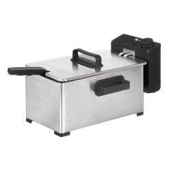 FRITEUSE 3L ACIER INOXYDABLE TEFLON 2000W