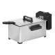 FRIGGITRICE DA 3L ACCIAIO INOX AL TEFLON 2000W