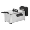 FRIGGITRICE DA 3L ACCIAIO INOX AL TEFLON 2000W