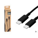 BLACK C TO C CABLE 2M