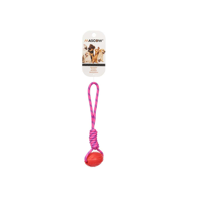 BRINQUEDO P CAO COM CORDA 35CM SORT 3