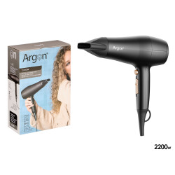 SECADOR PELO NEGRO DORADO MATE 2200W