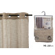 RIDEAU 140X260CM 8 ANNEAUX BEIGE