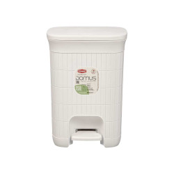 BIG 20L WHITE DOMUS WASTEPAPER BASKET