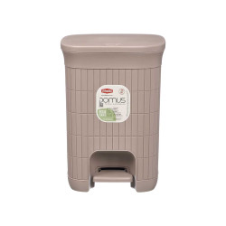 PATTUMIERA DA BAGNO DOMUS GREIGE 20L